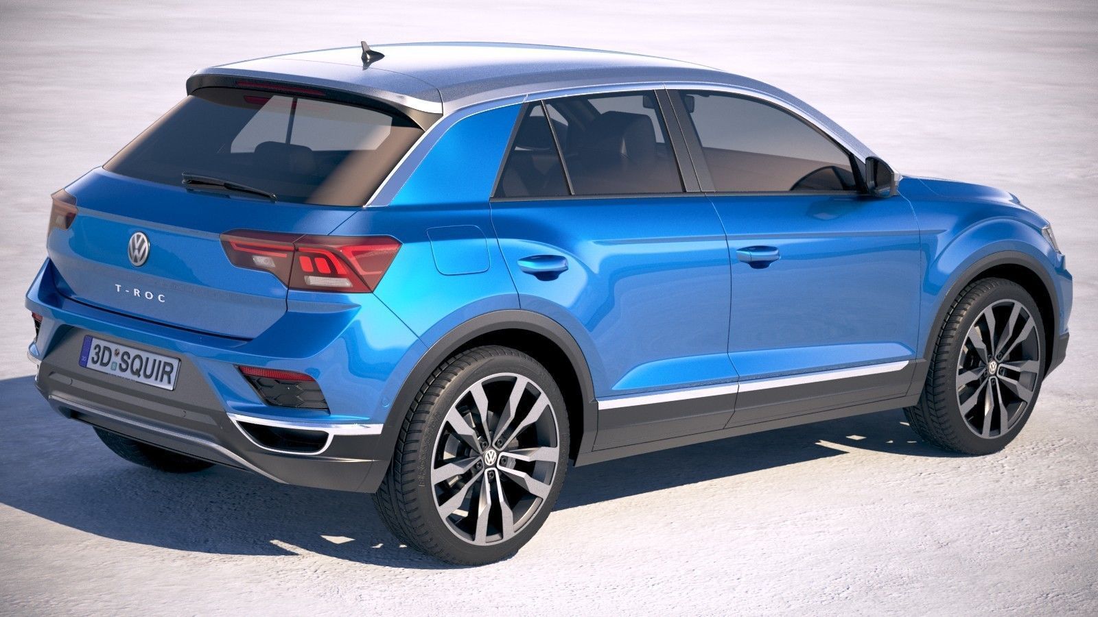 Volkswagen T-Roc 2018 3D model_4