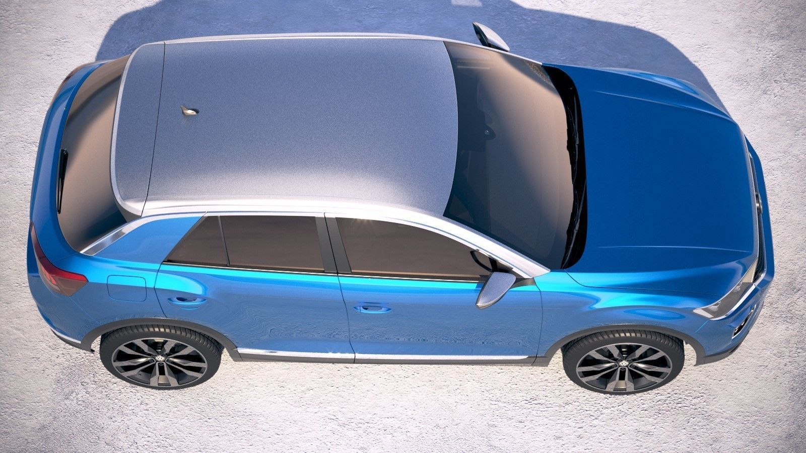 Volkswagen T-Roc 2018 3D model_7