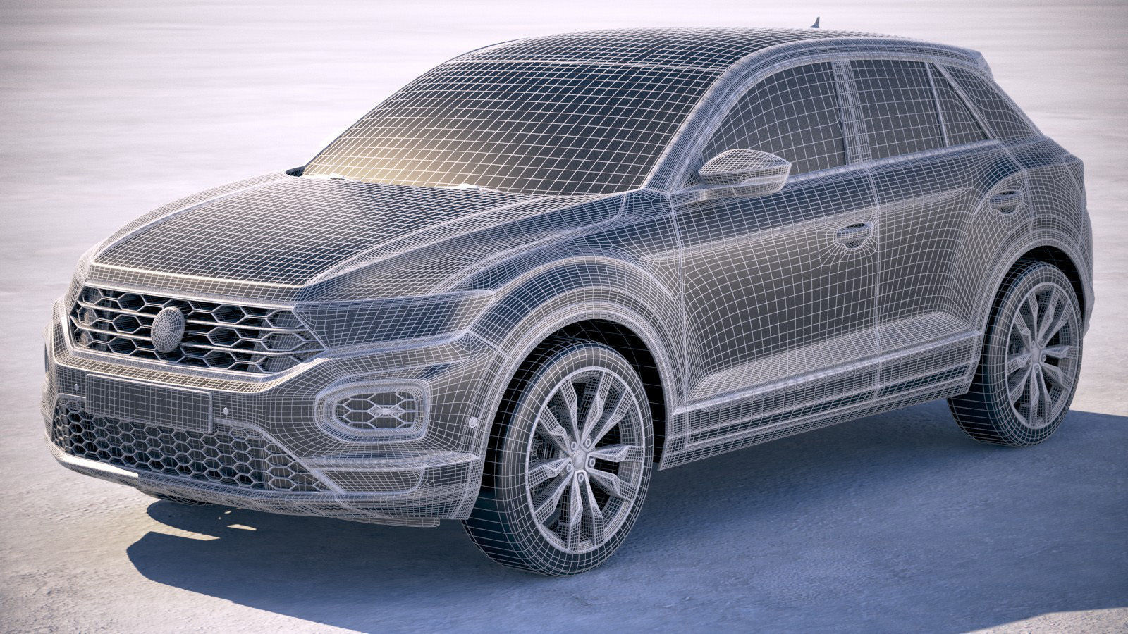Volkswagen T-Roc 2018 3D model_17