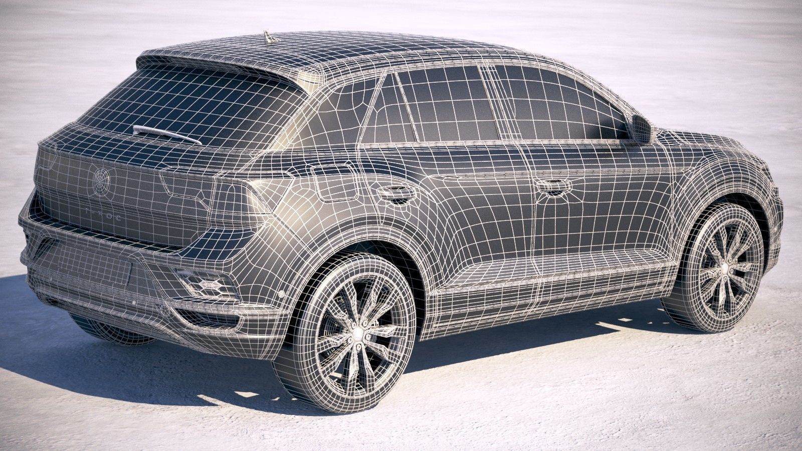 Volkswagen T-Roc 2018 3D model_20