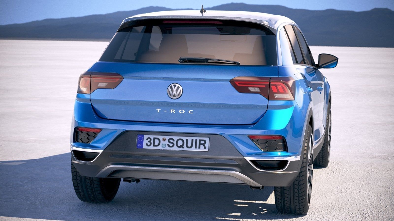Volkswagen T-Roc 2018 3D model_5