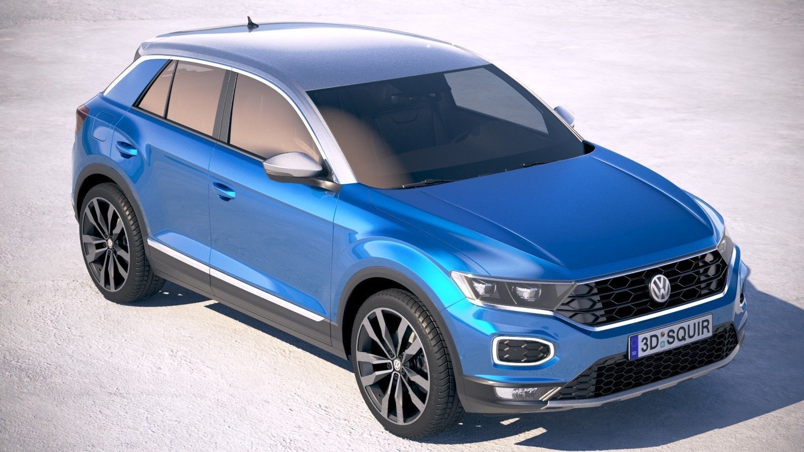 Volkswagen T-Roc 2018 3D model_11