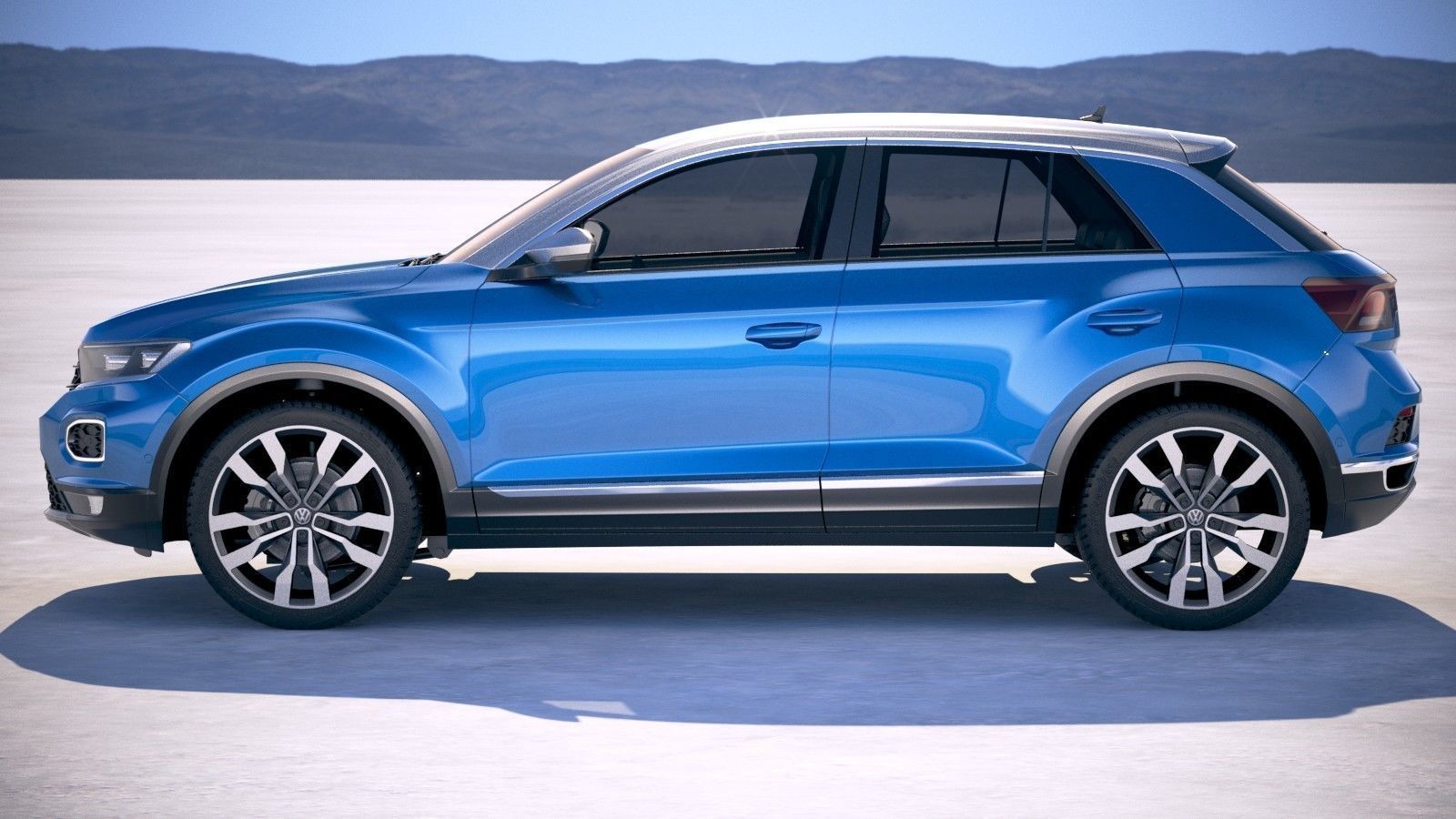 Volkswagen T-Roc 2018 3D model_6