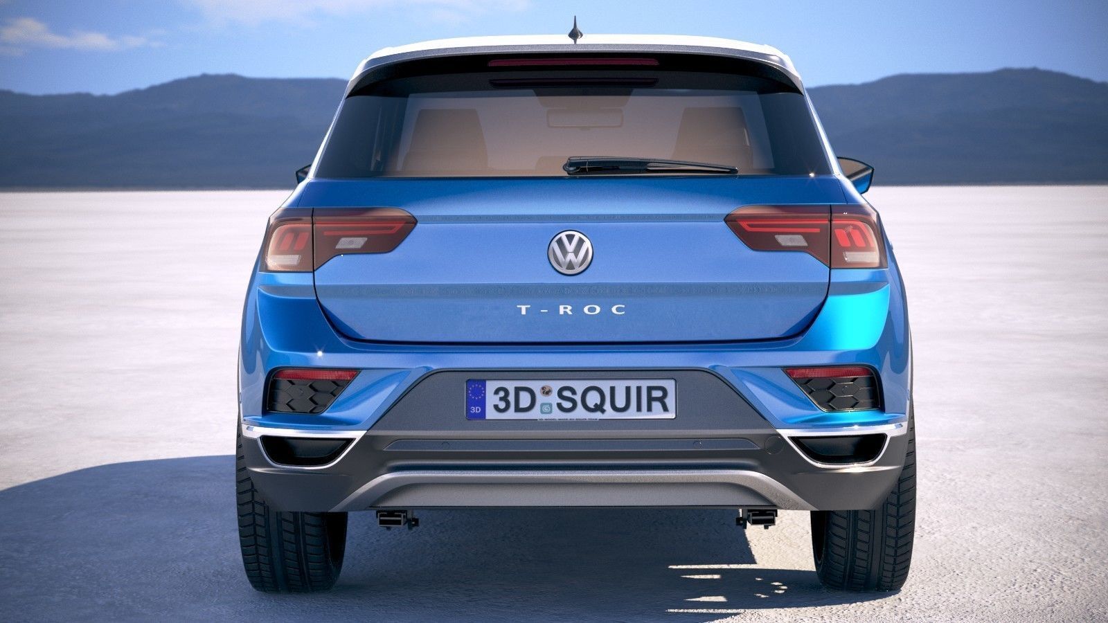Volkswagen T-Roc 2018 3D model_10