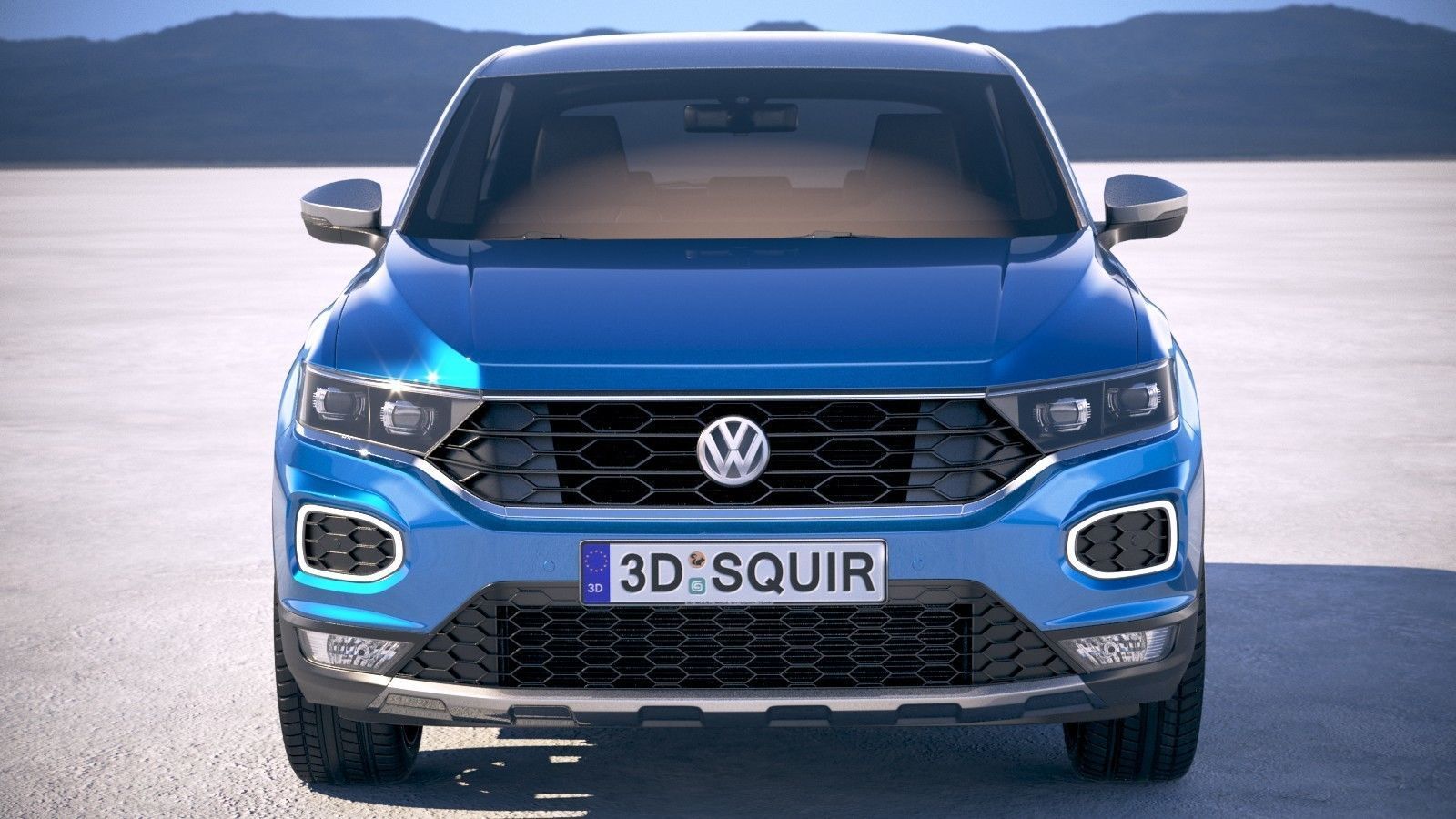 Volkswagen T-Roc 2018 3D model_9
