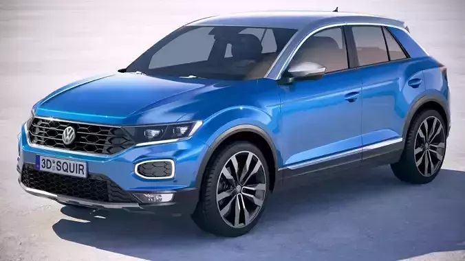 Volkswagen T-Roc 2018 3D model