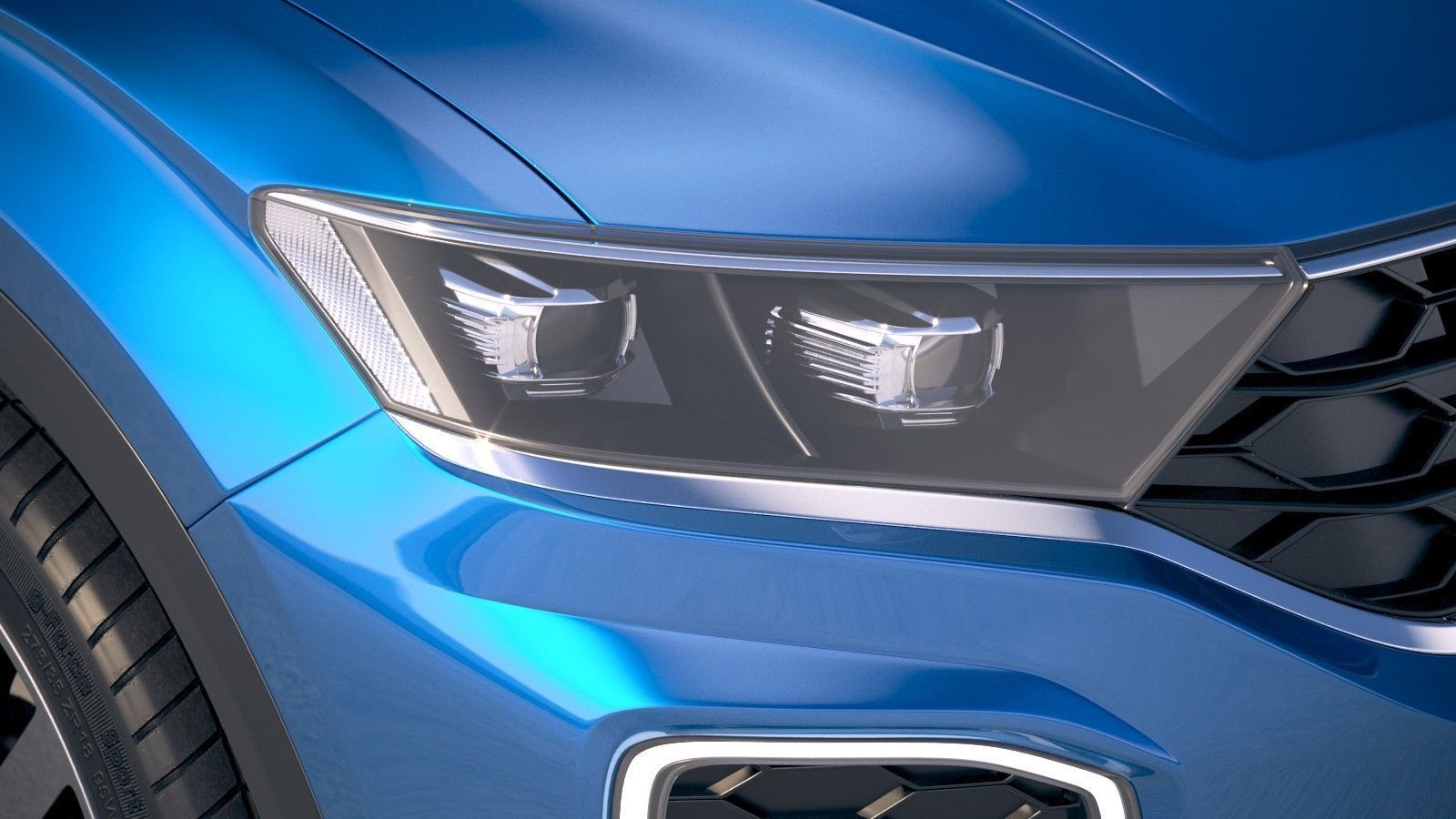 Volkswagen T-Roc 2018 3D model_15