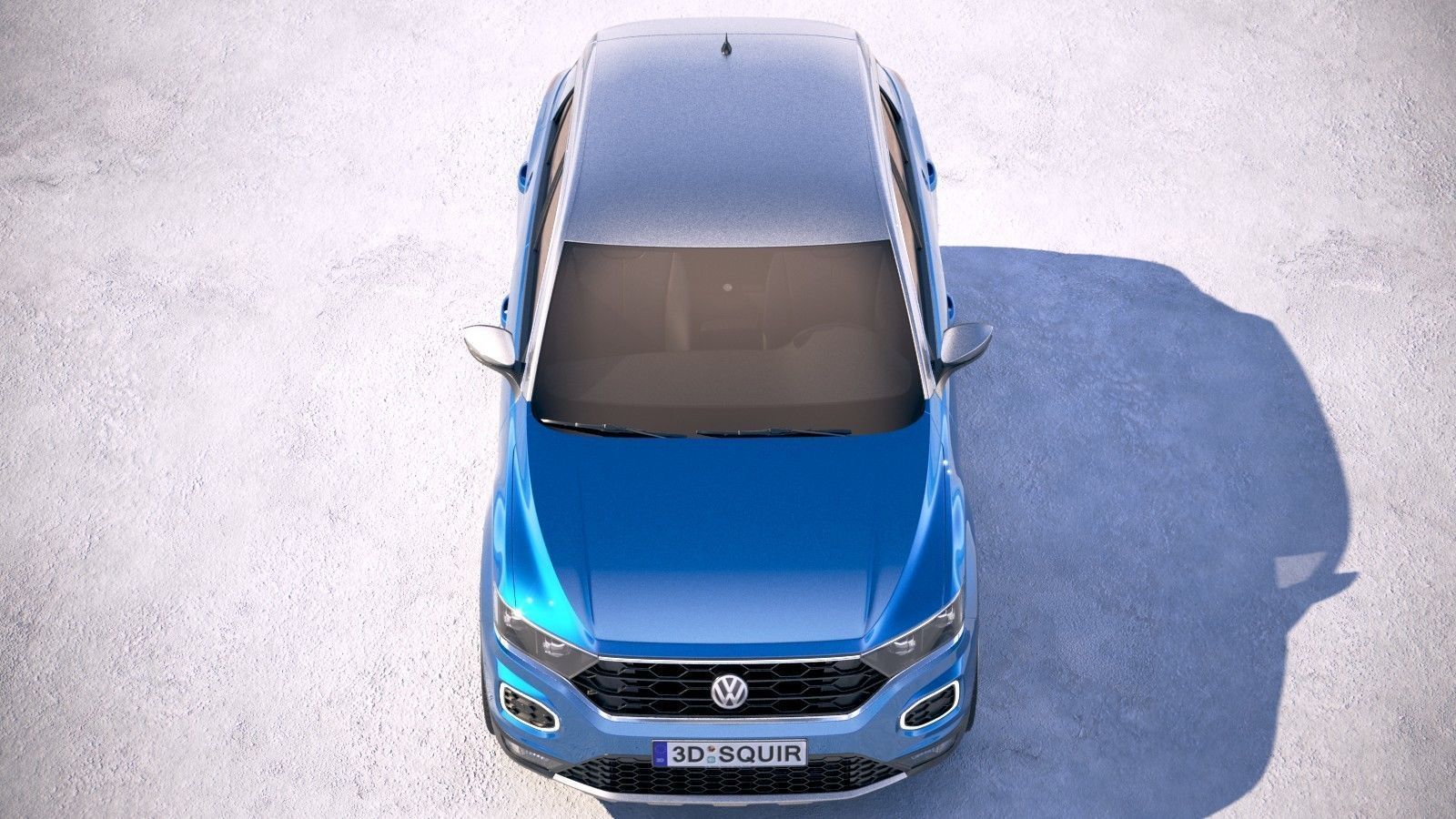 Volkswagen T-Roc 2018 3D model_8