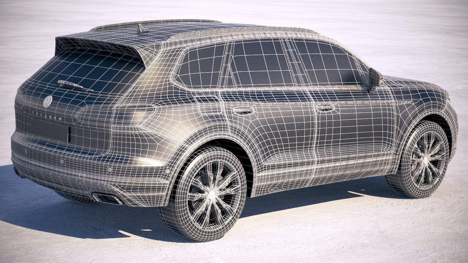 Volkswagen Touareg 2019 3D model_20