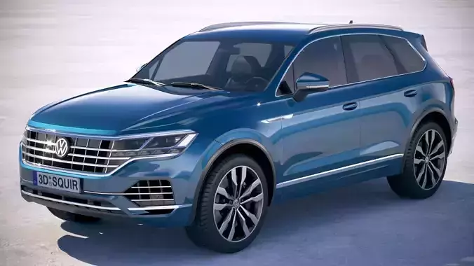 Volkswagen Touareg 2019 3D model