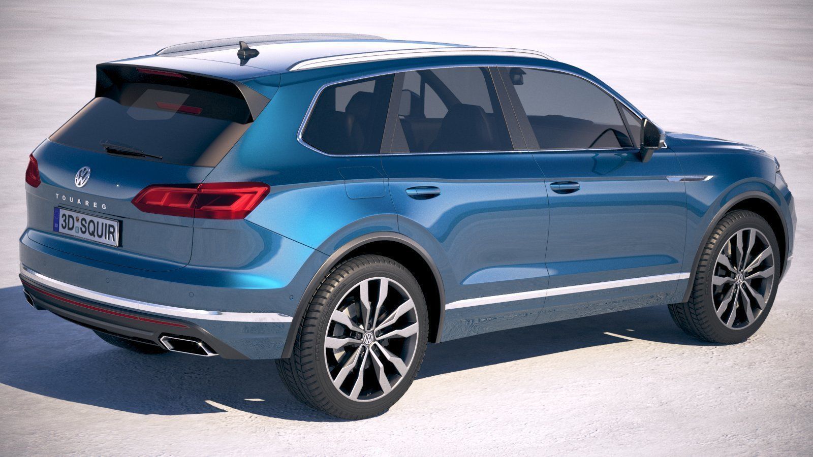 Volkswagen Touareg 2019 3D model_4