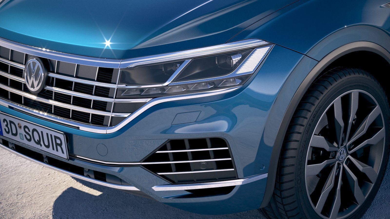 Volkswagen Touareg 2019 3D model_2