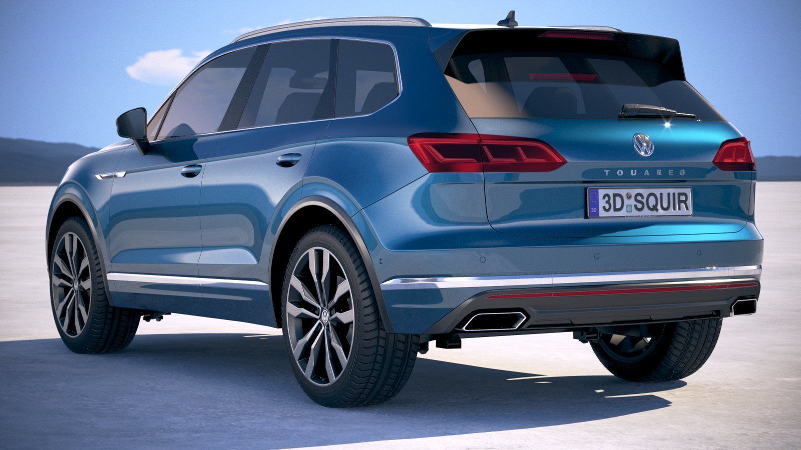 Volkswagen Touareg 2019 3D model_13