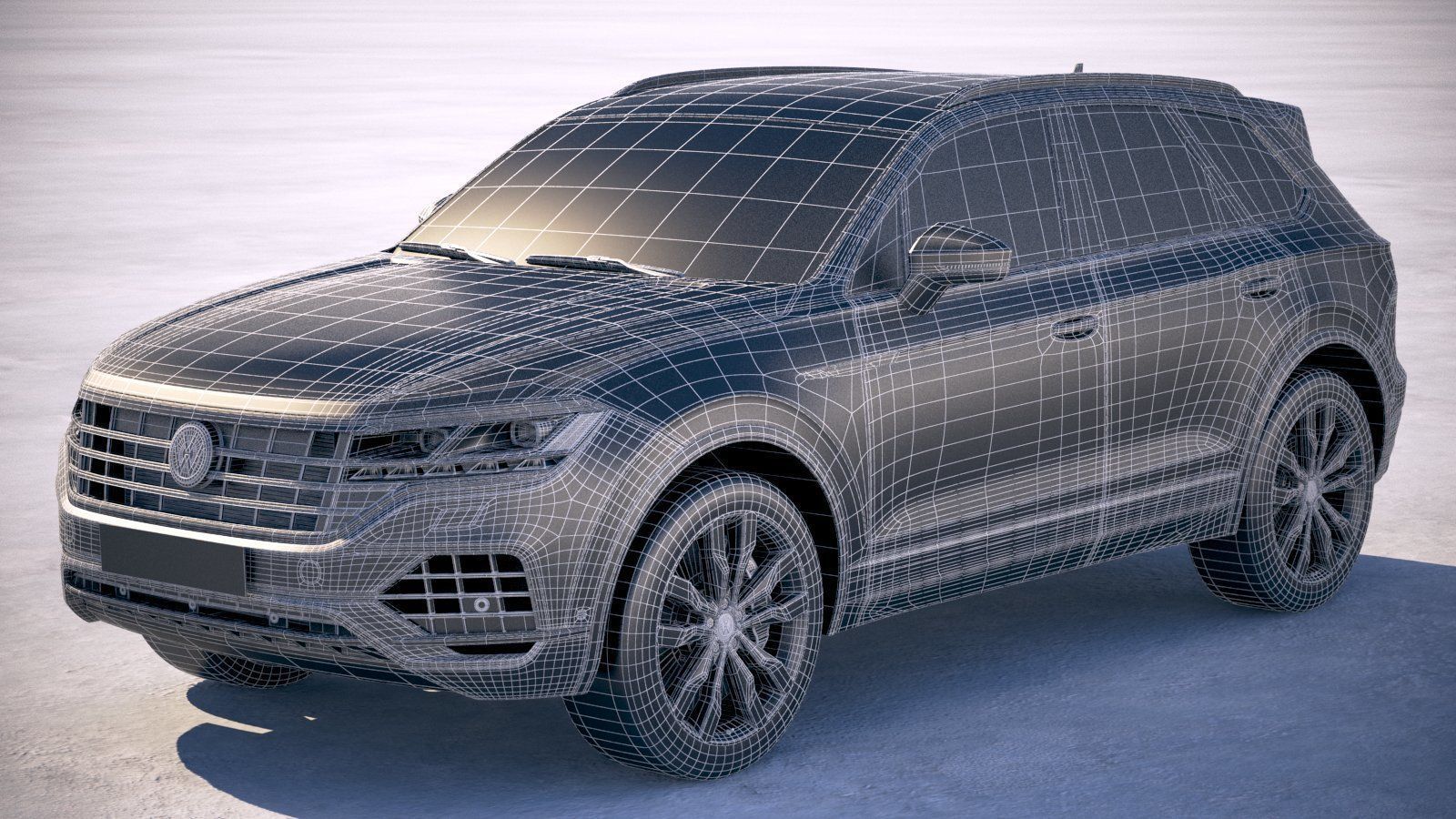 Volkswagen Touareg 2019 3D model_19