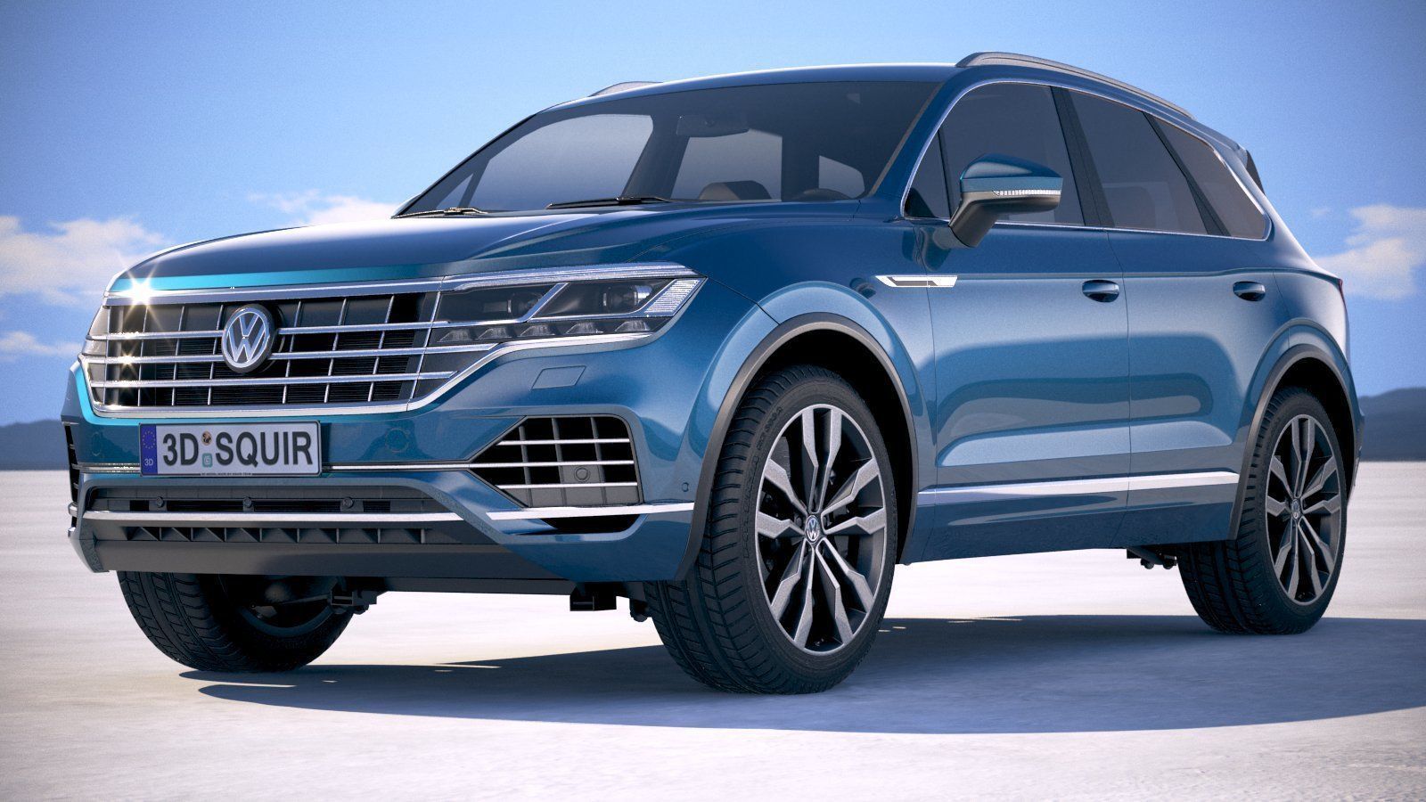Volkswagen Touareg 2019 3D model_12