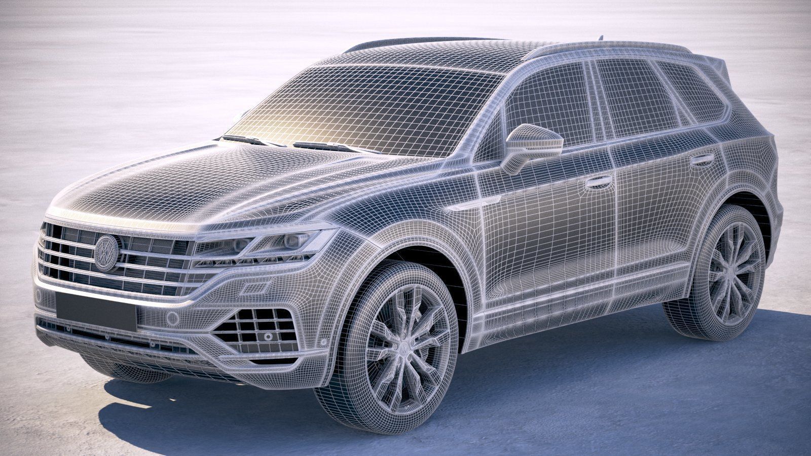 Volkswagen Touareg 2019 3D model_17