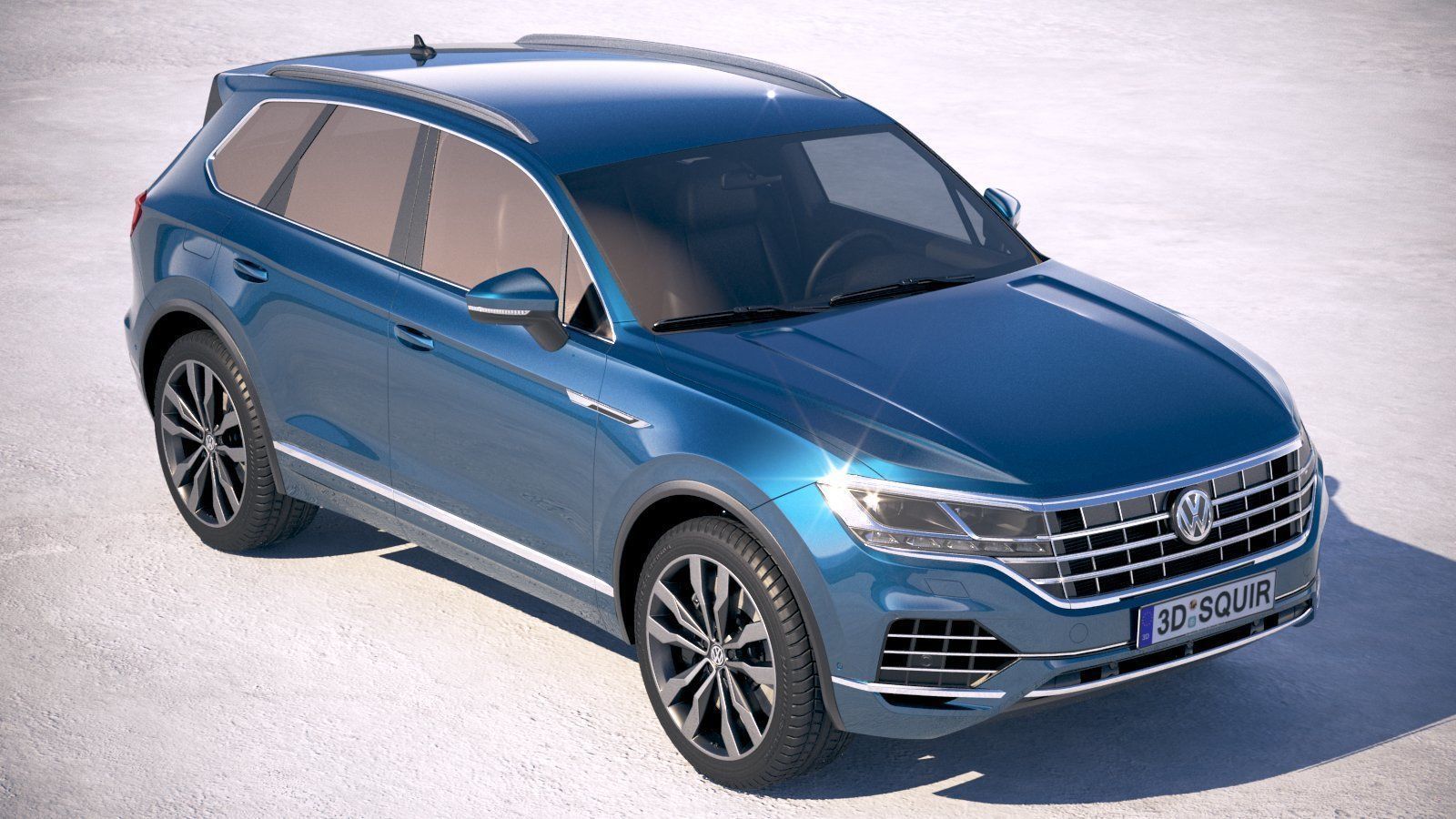Volkswagen Touareg 2019 3D model_11