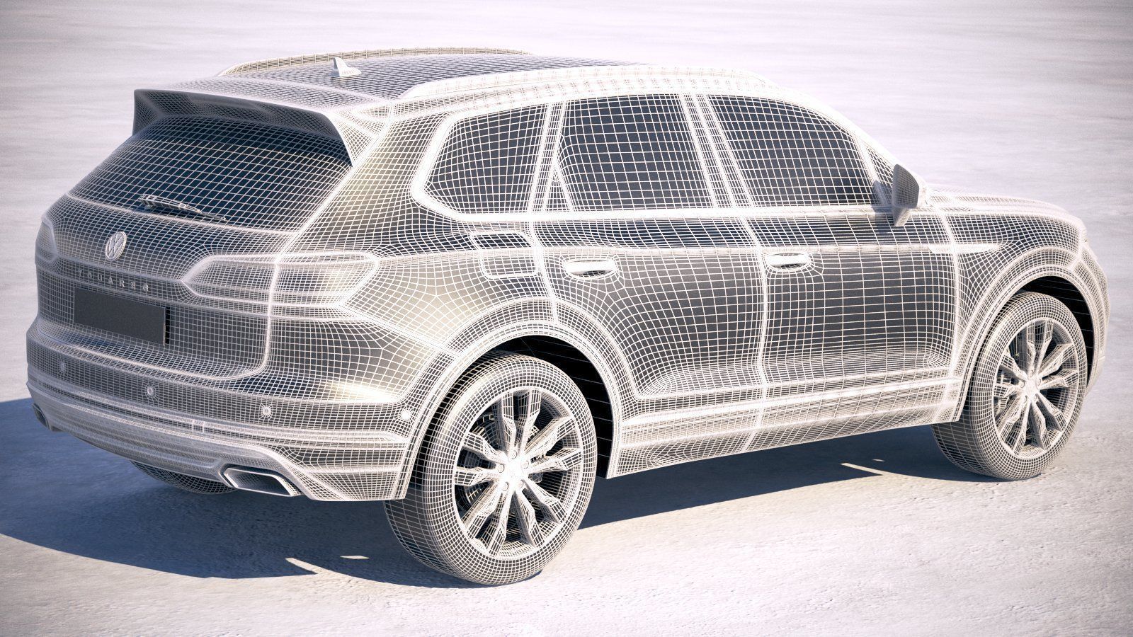 Volkswagen Touareg 2019 3D model_18
