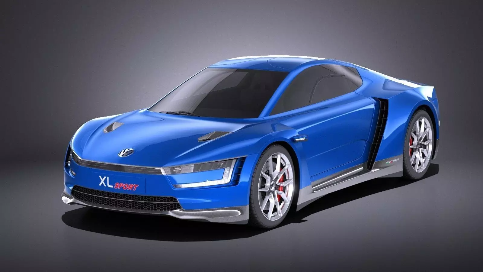 Volkswagen XL Sport 2015 VRAY 3D model_0