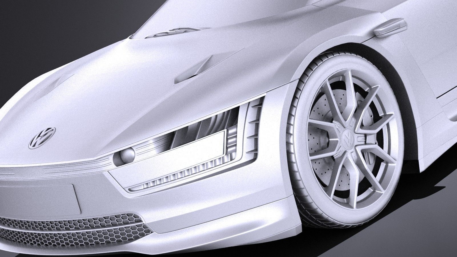 Volkswagen XL Sport 2015 VRAY 3D model_9