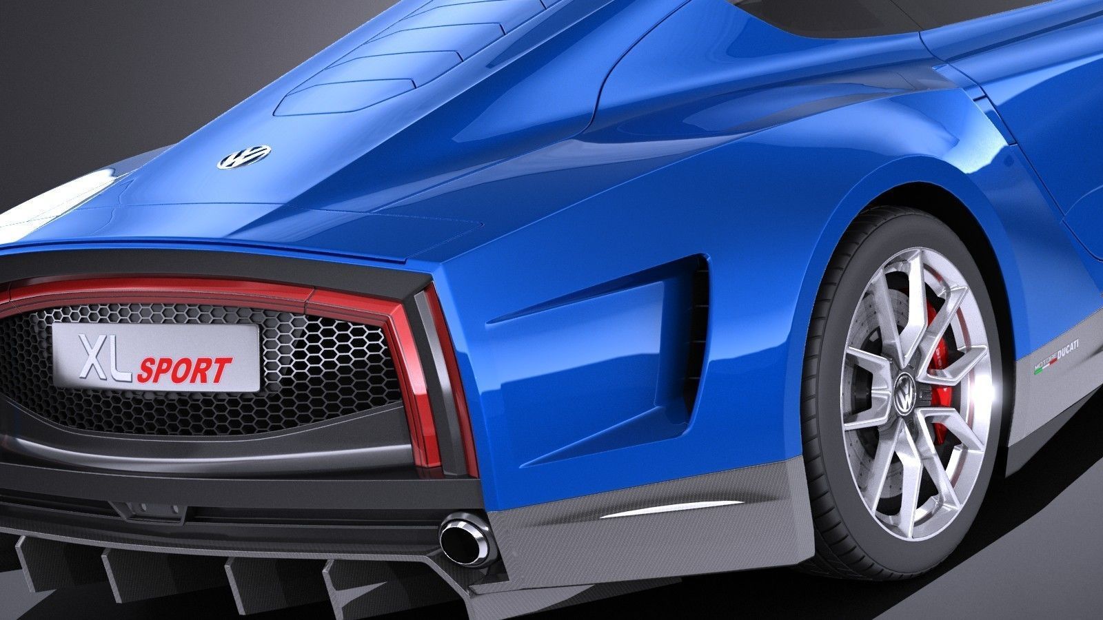 Volkswagen XL Sport 2015 VRAY 3D model_3