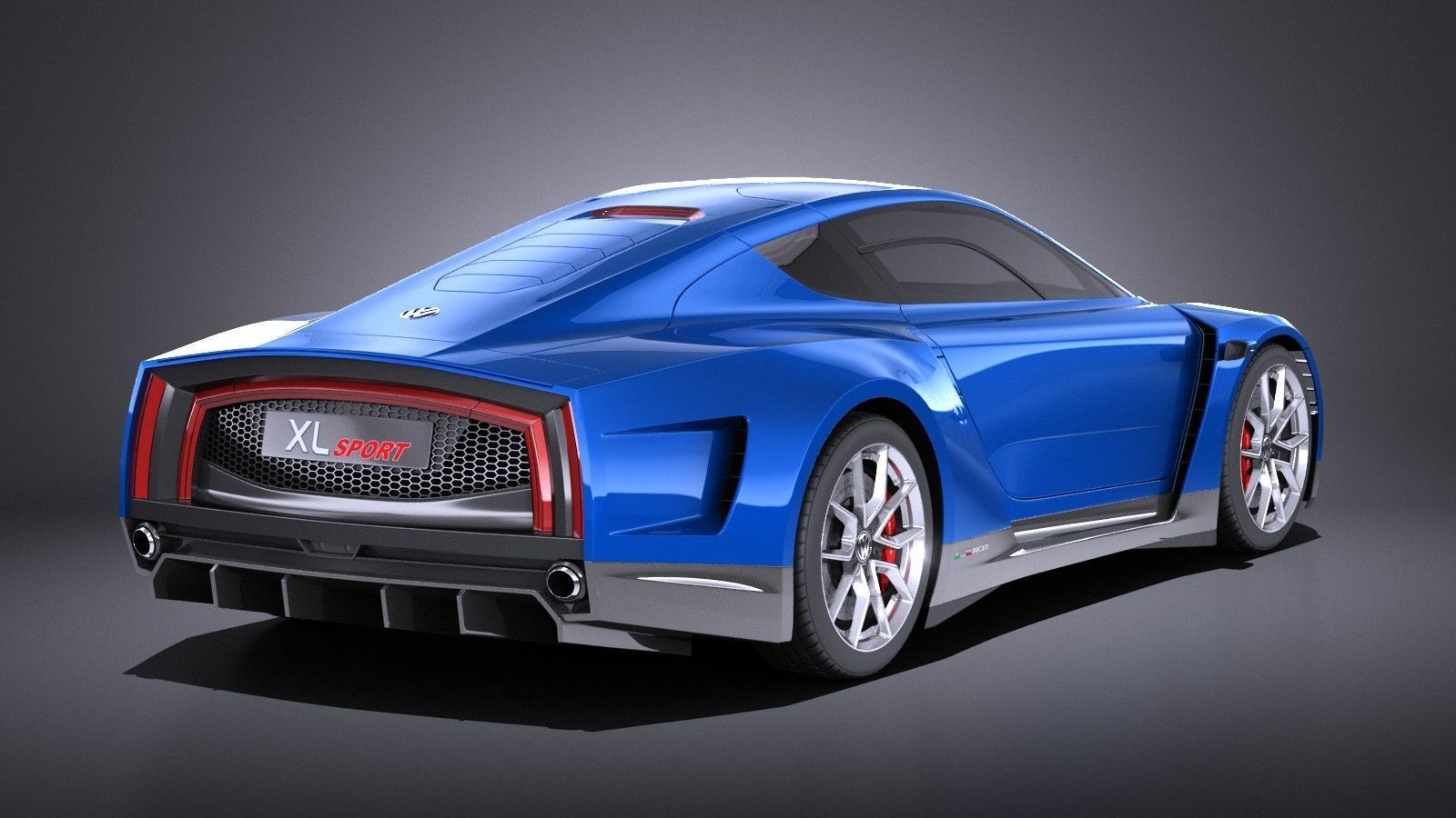 Volkswagen XL Sport 2015 VRAY 3D model_5