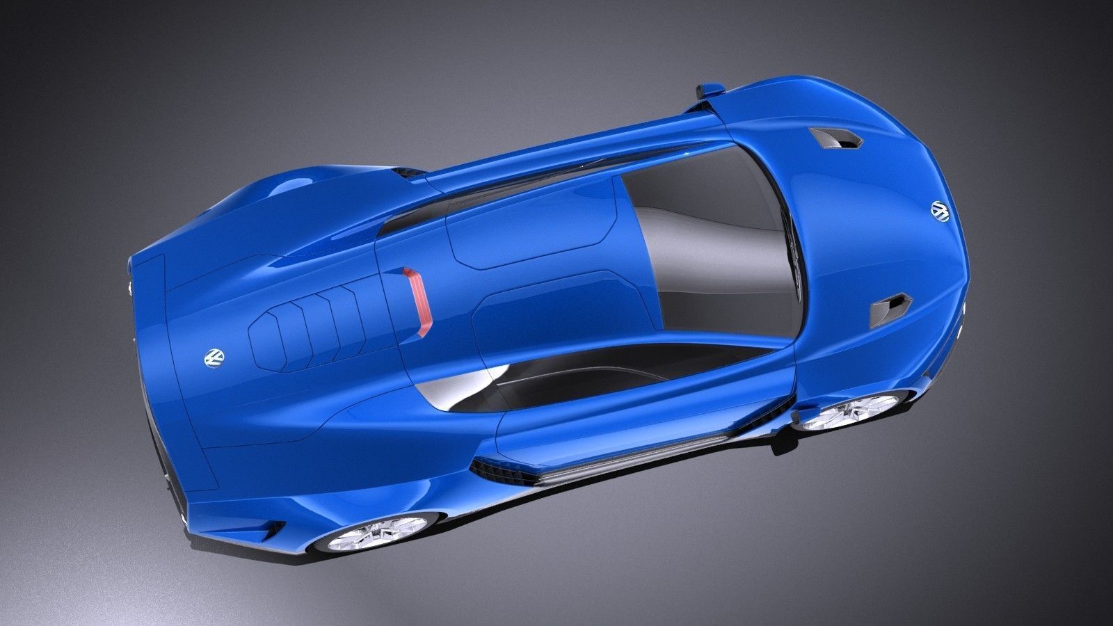 Volkswagen XL Sport 2015 VRAY 3D model_7