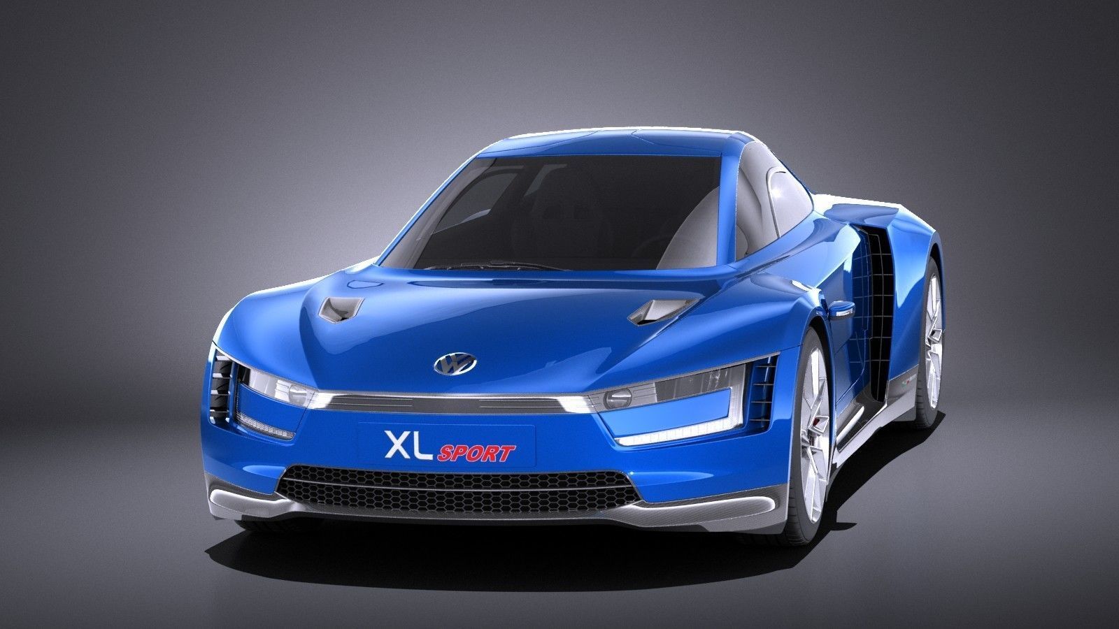 Volkswagen XL Sport 2015 VRAY 3D model_1