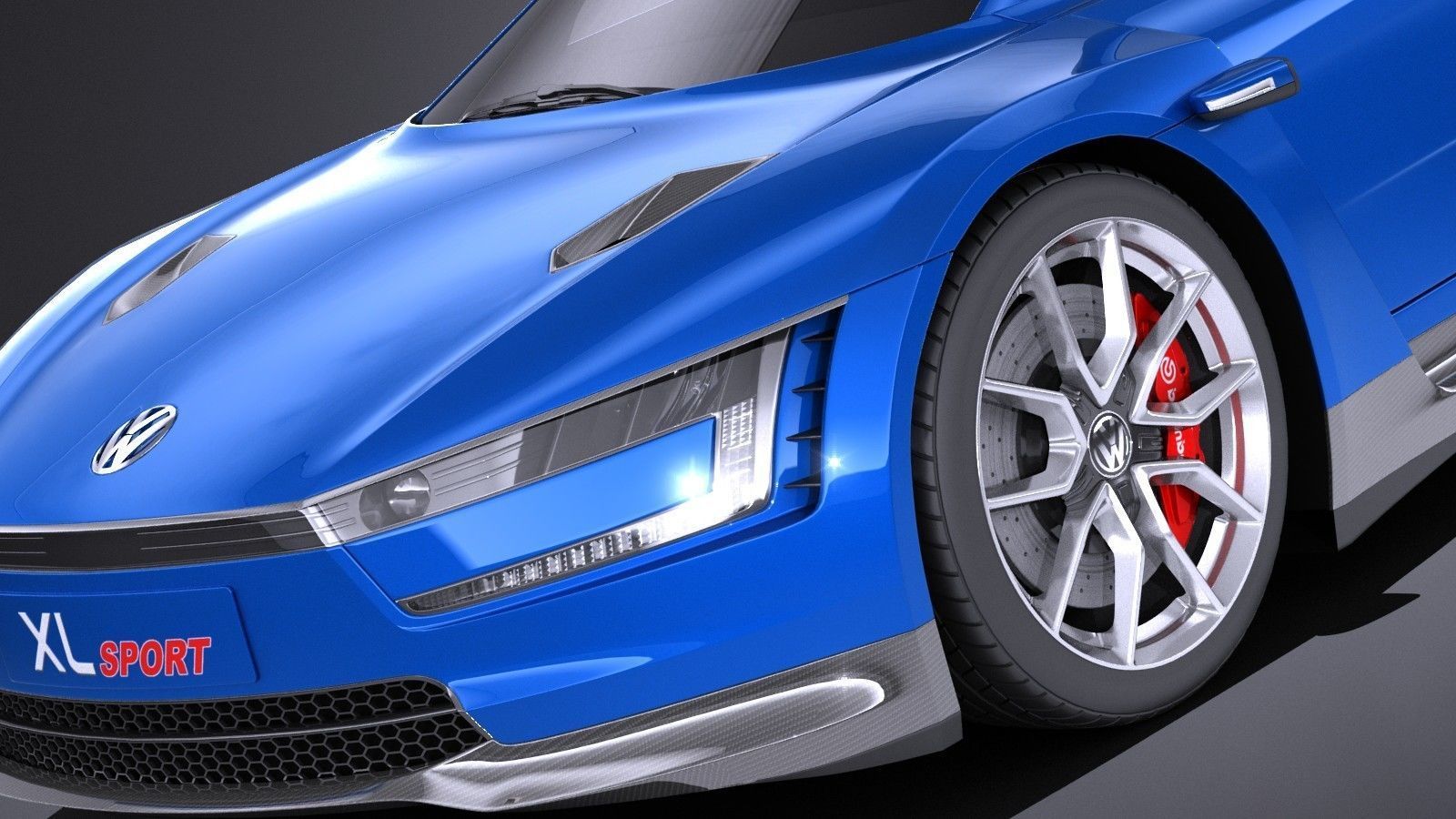 Volkswagen XL Sport 2015 VRAY 3D model_2