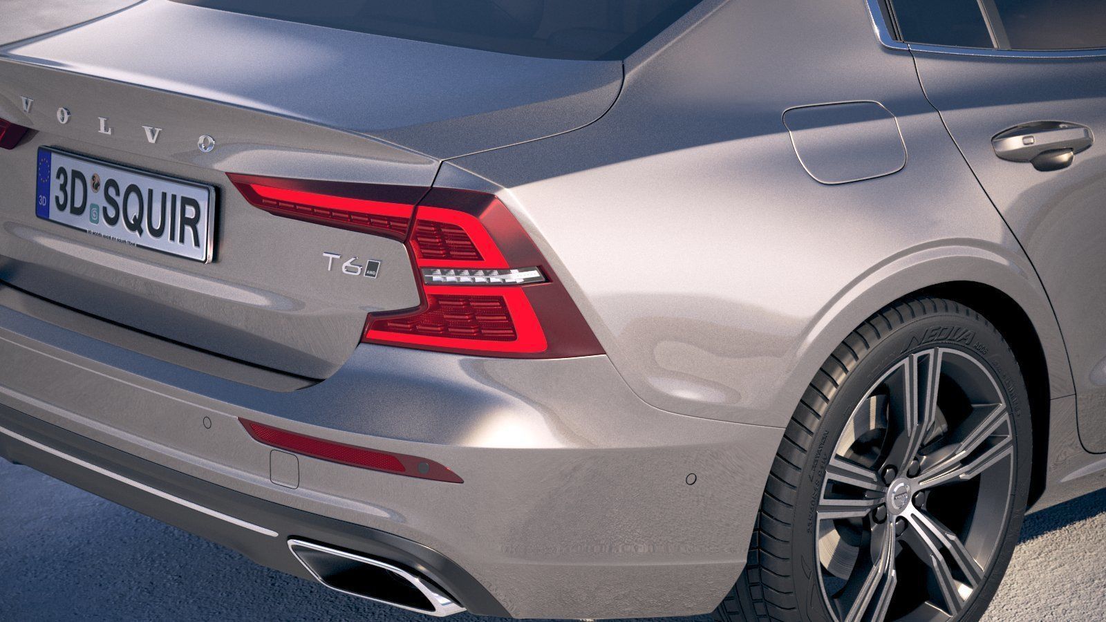 Volvo S60 2019 3D model_3