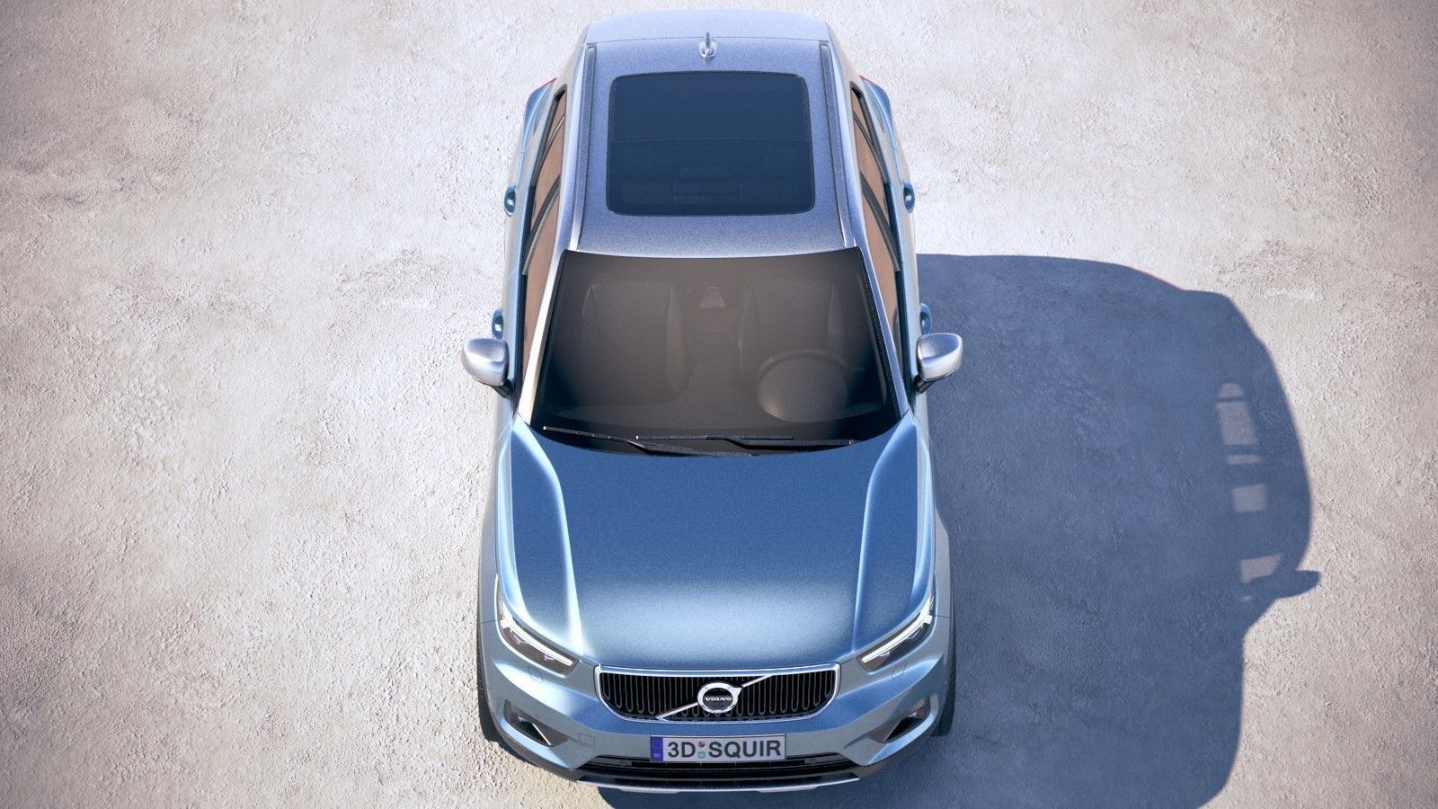 Volvo XC40 2018 3D model_8