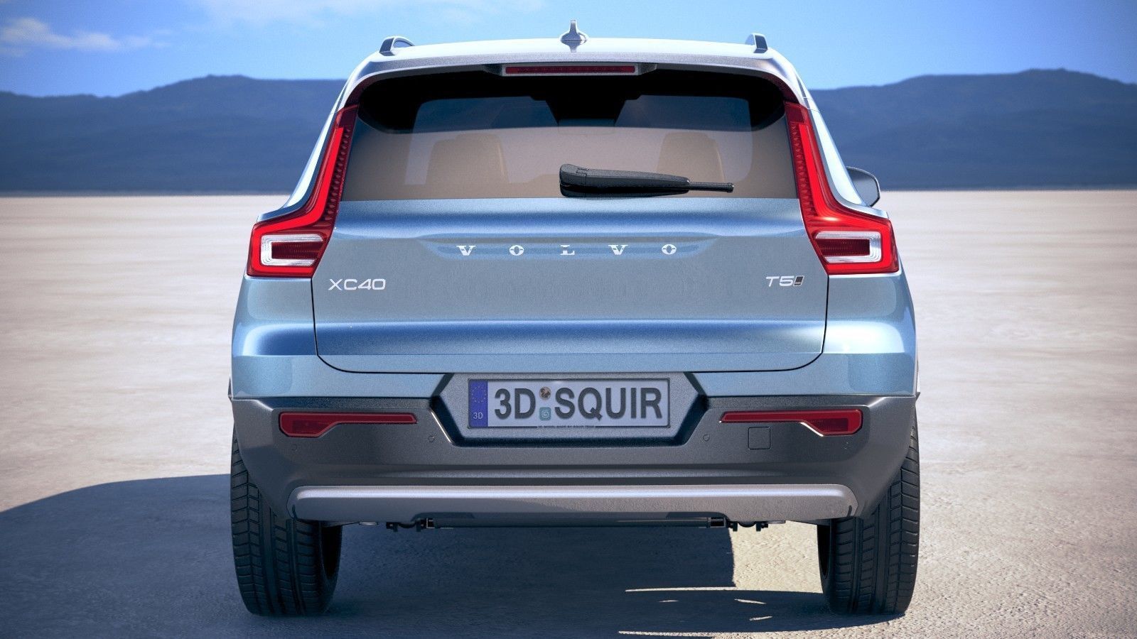 Volvo XC40 2018 3D model_10