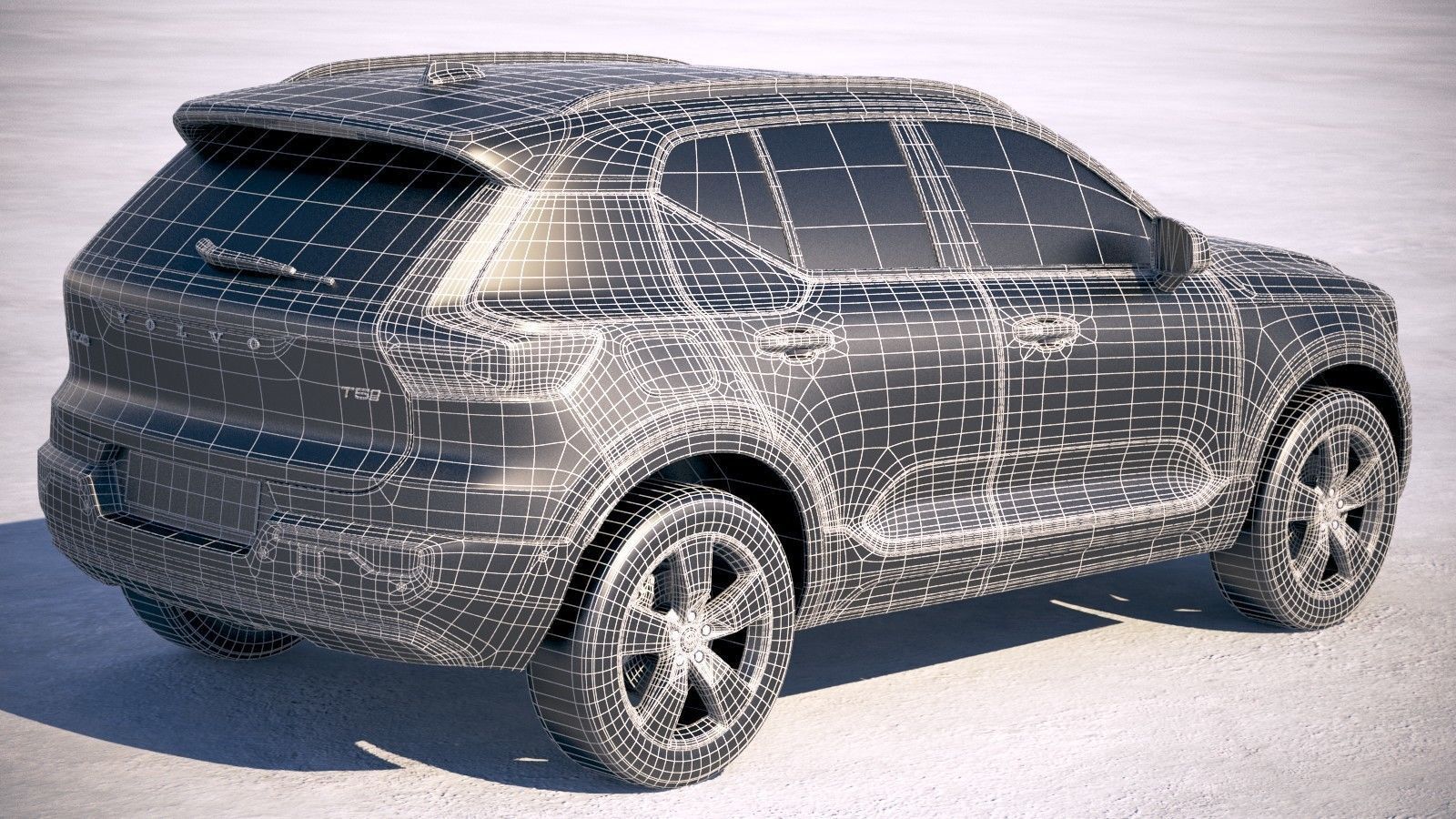 Volvo XC40 2018 3D model_20