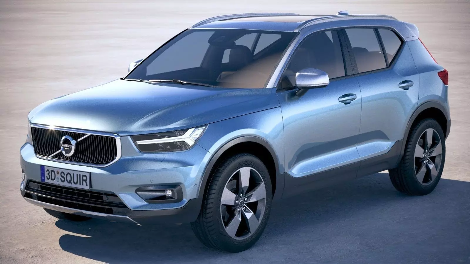 Volvo XC40 2018 3D model_0