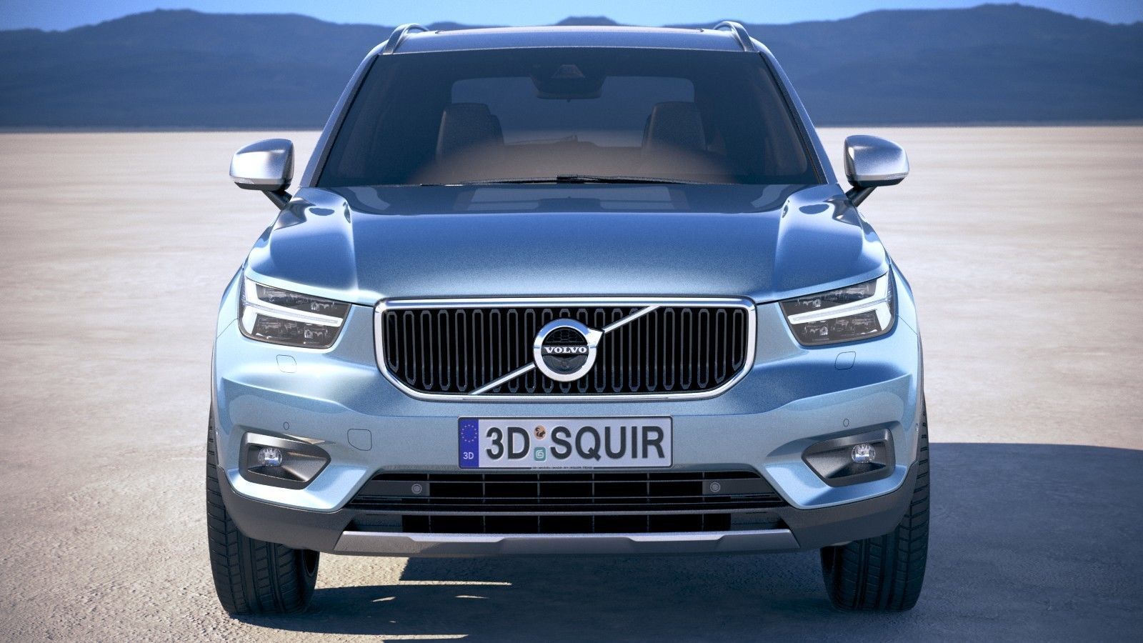 Volvo XC40 2018 3D model_9