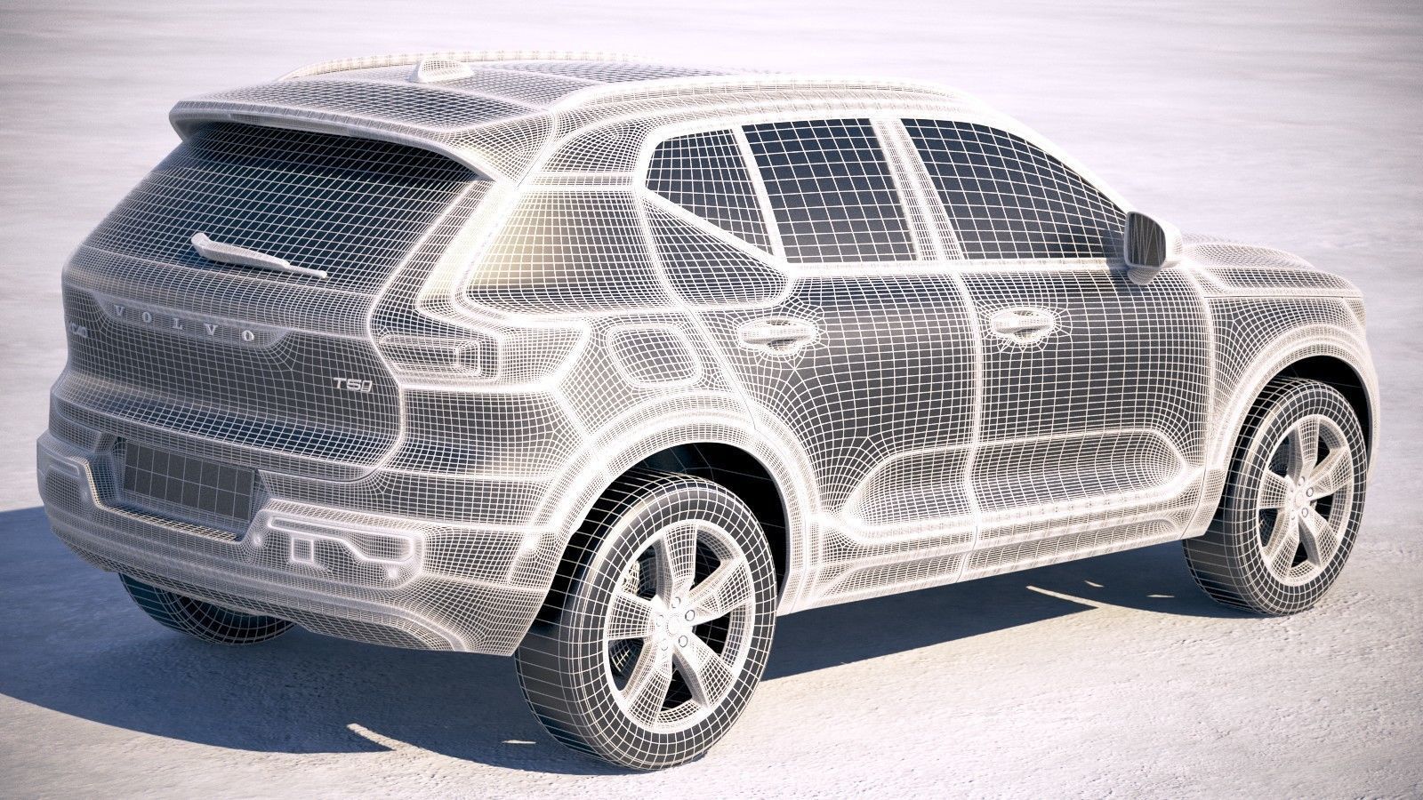 Volvo XC40 2018 3D model_18