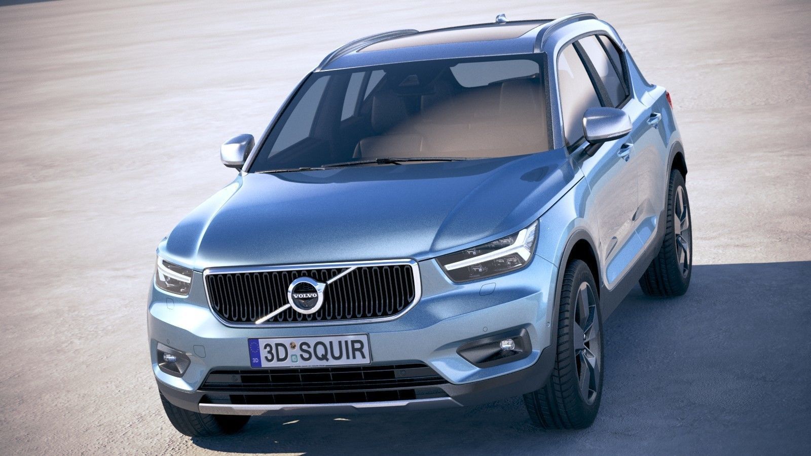 Volvo XC40 2018 3D model_1