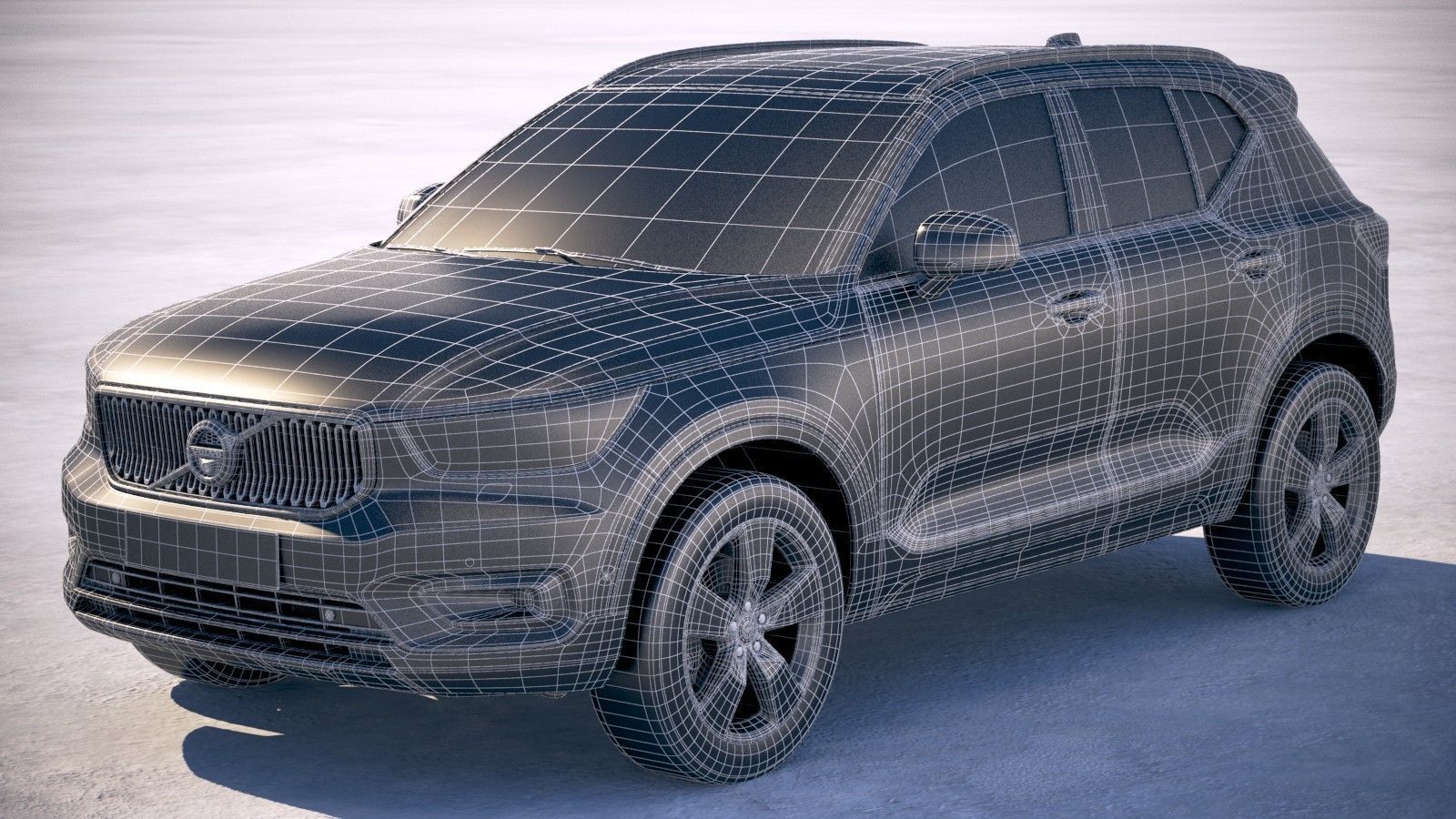 Volvo XC40 2018 3D model_19
