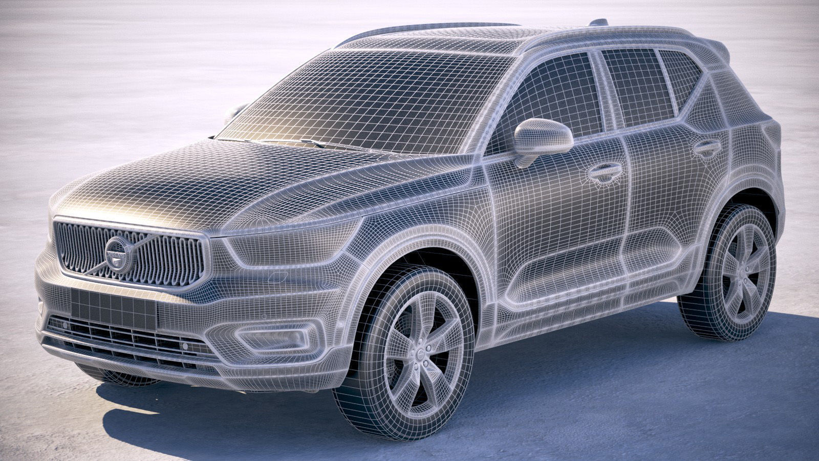 Volvo XC40 2018 3D model_17