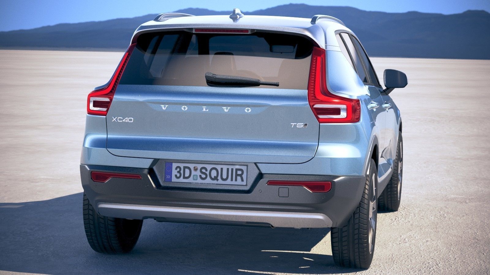 Volvo XC40 2018 3D model_5