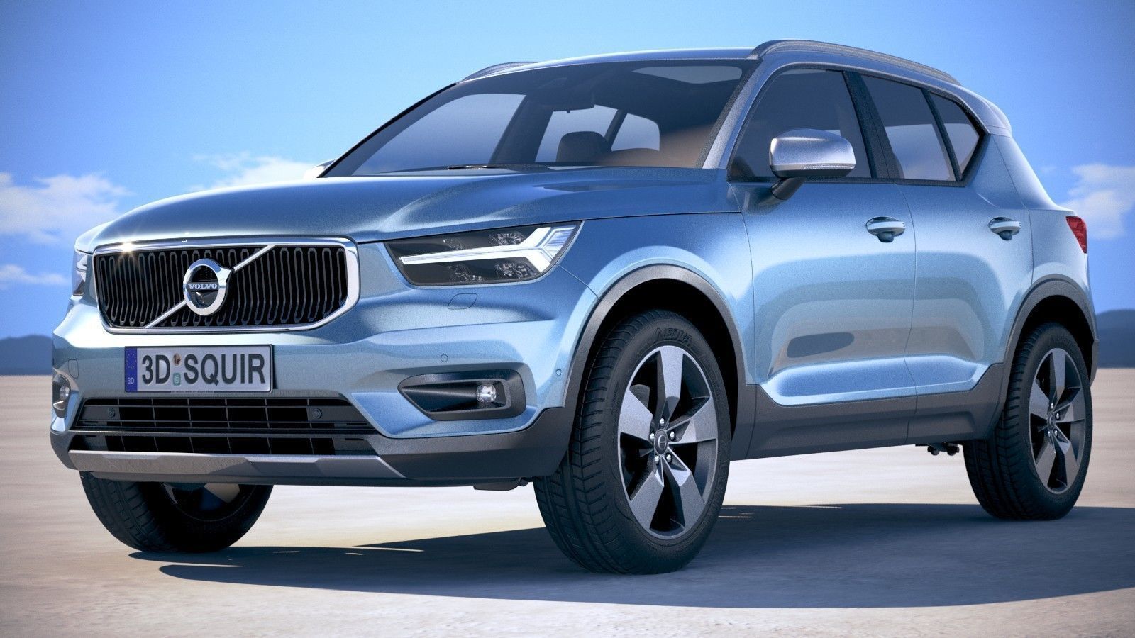 Volvo XC40 2018 3D model_12