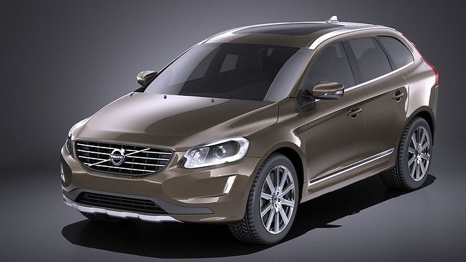 Volvo XC60 2014 VRAY 3D model
