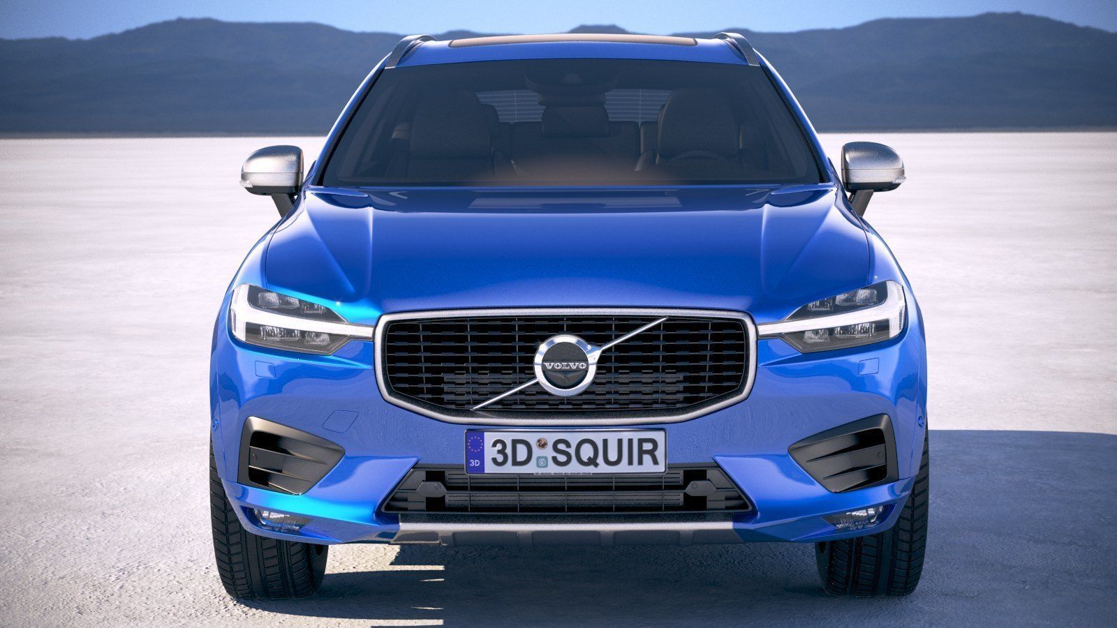 Volvo XC60 R-Design 2018 3D model_9