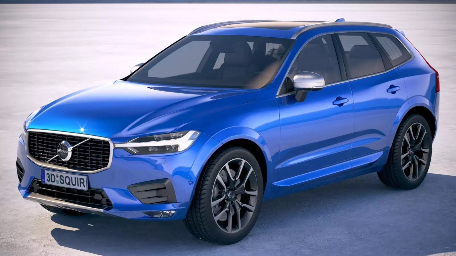 Volvo XC60 R-Design 2018 3D model_0