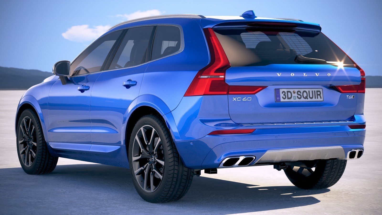 Volvo XC60 R-Design 2018 3D model_13