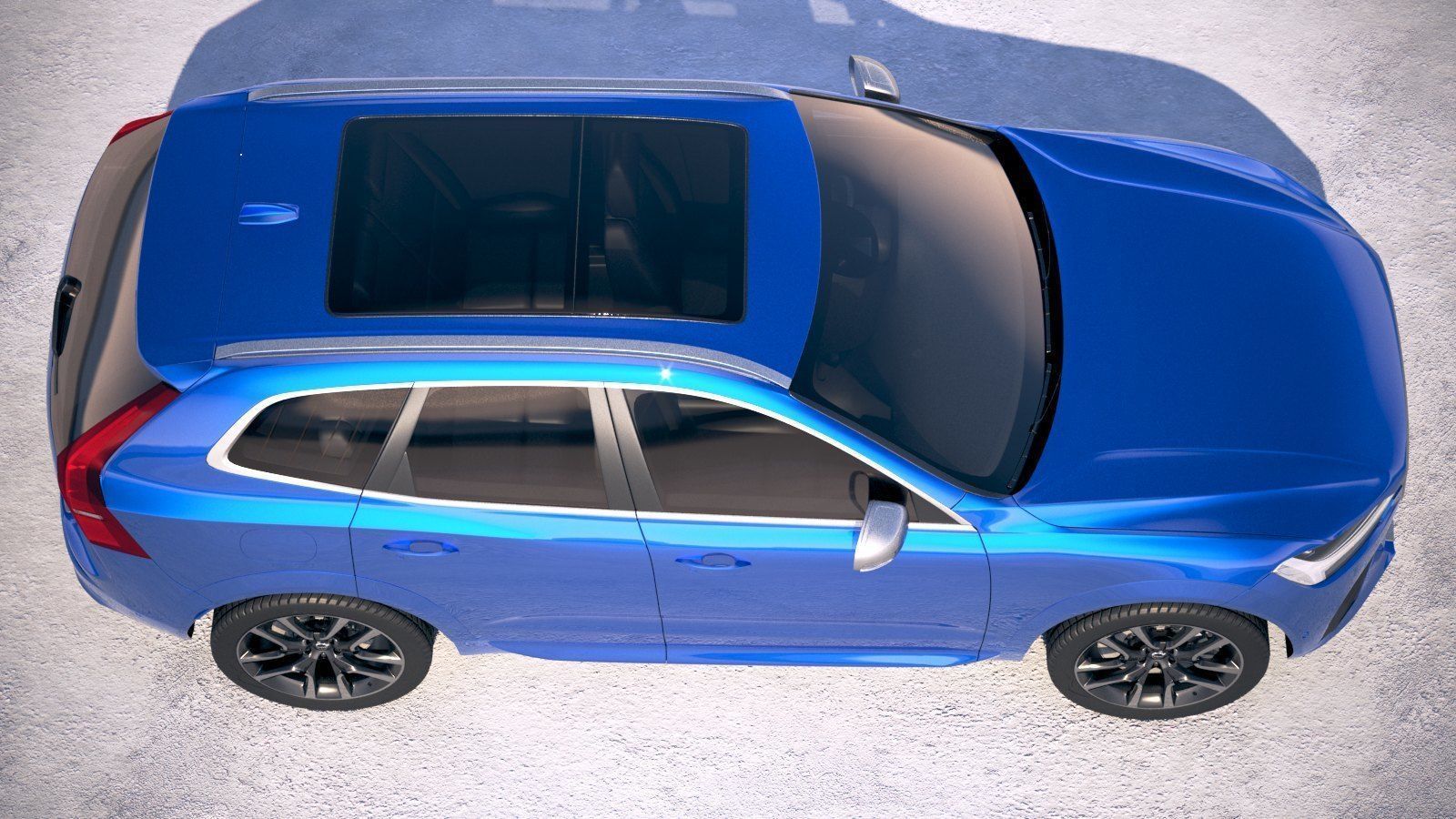 Volvo XC60 R-Design 2018 3D model_7