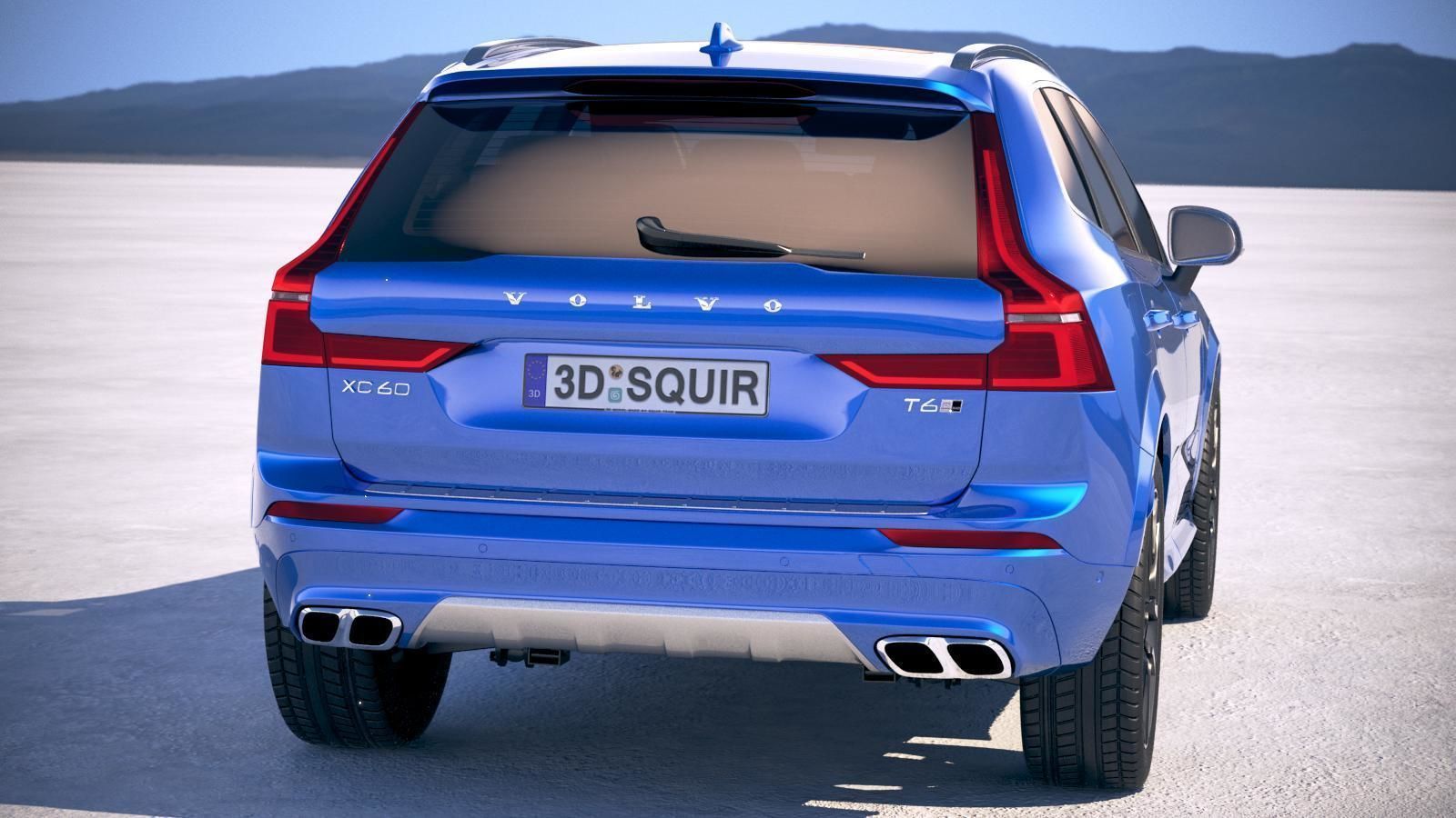 Volvo XC60 R-Design 2018 3D model_5