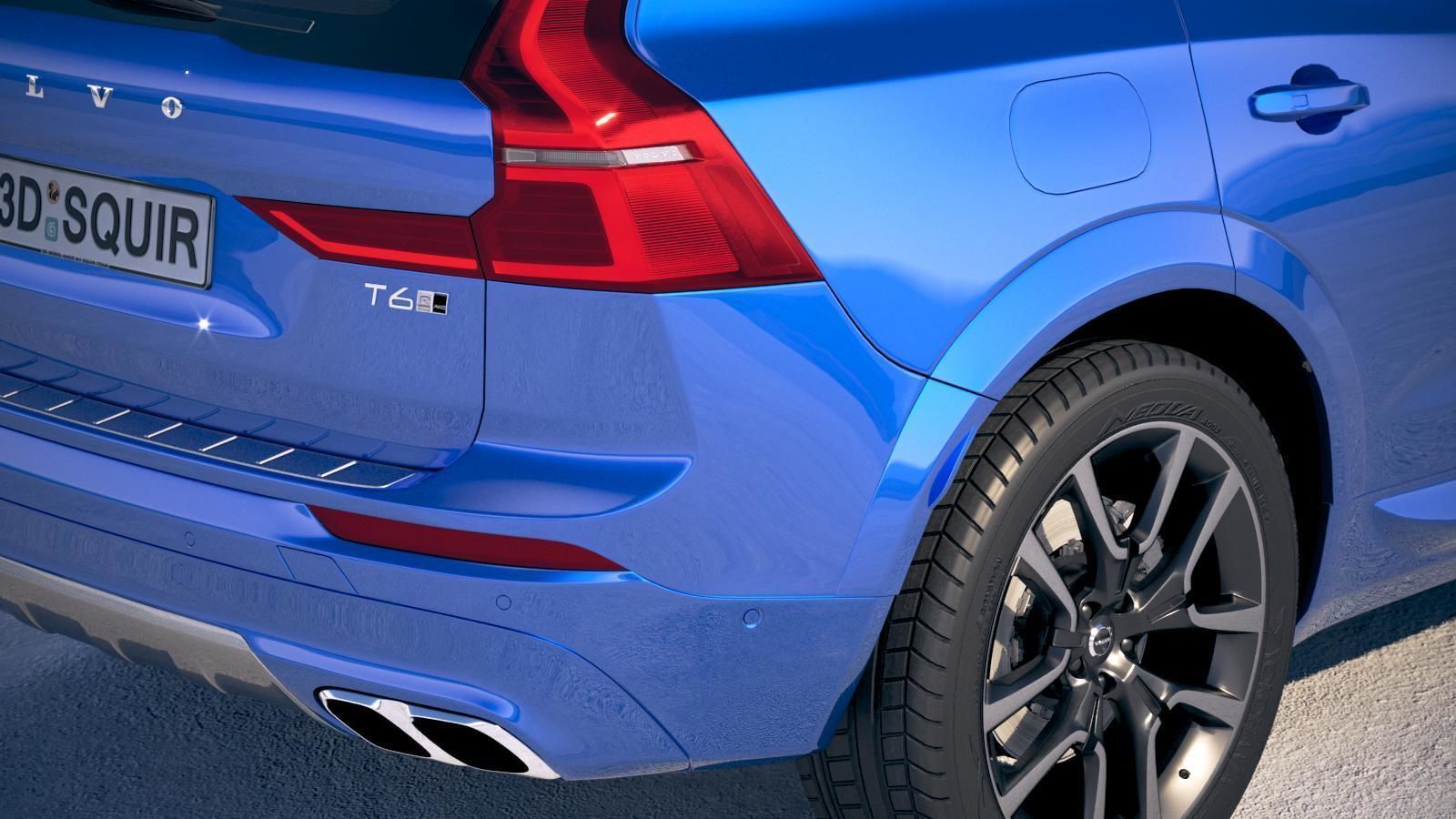 Volvo XC60 R-Design 2018 3D model_3