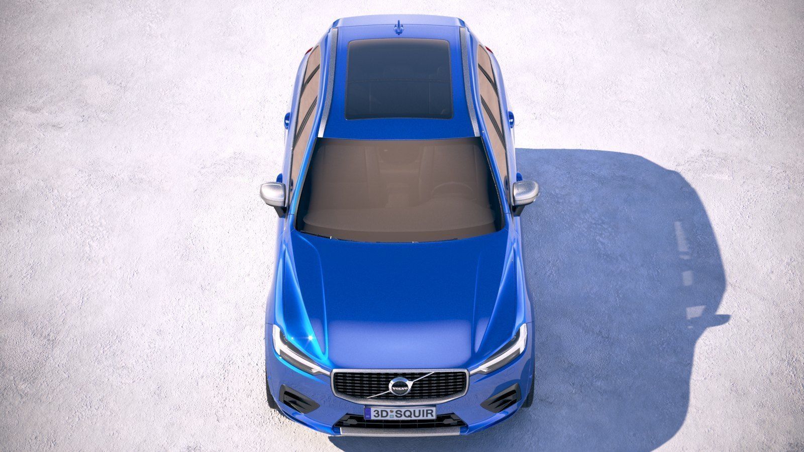 Volvo XC60 R-Design 2018 3D model_8