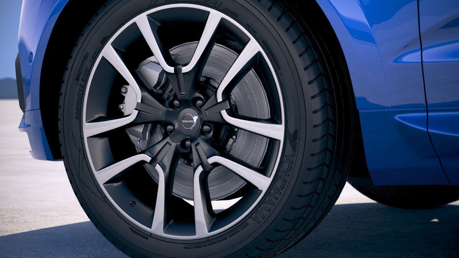 Volvo XC60 R-Design 2018 3D model_14